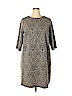 London Times Tan Casual Dress Size 20W - photo 1