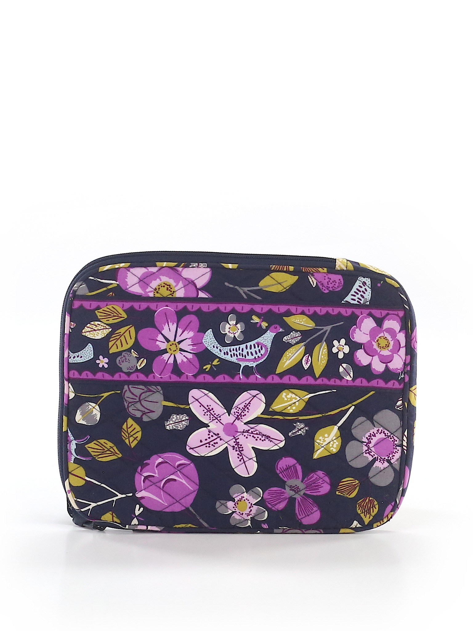 Vera Bradley 100% Cotton Floral Purple Laptop Bag One Size - 64% off ...