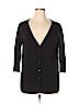 Mak Black Cardigan Size 3X - photo 1