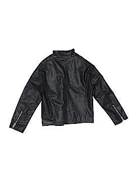 mossimo black leather jacket