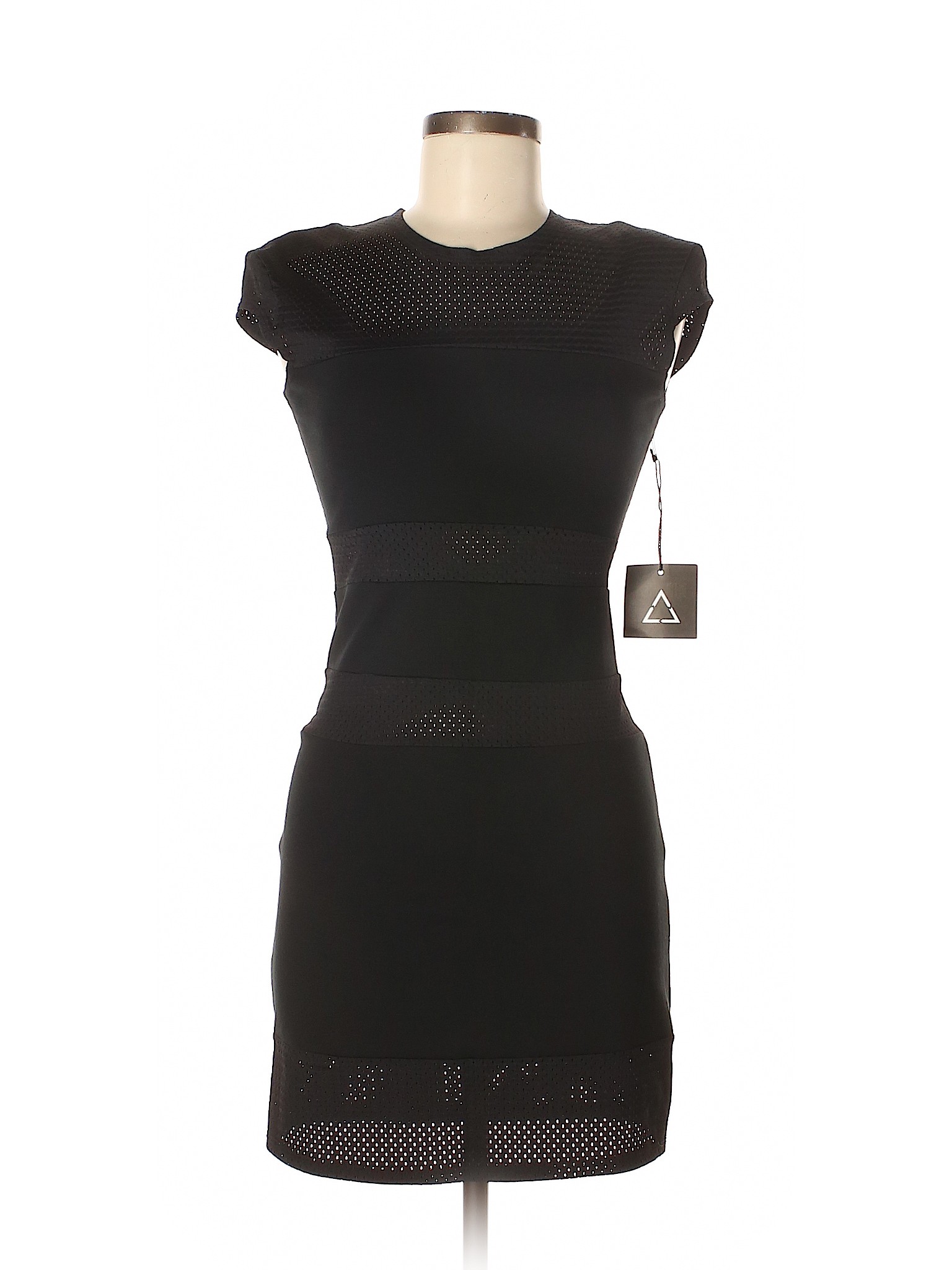 Reformation Solid Black Casual Dress Size M - 48% off | thredUP