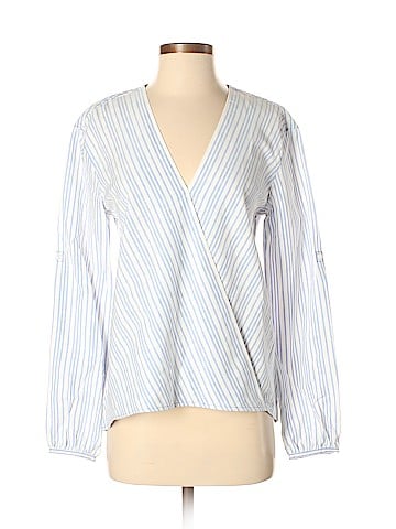 Remade Linen Blend Stripe Top (view 1)