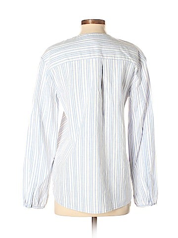 Remade Linen Blend Stripe Top (view 2)