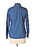 Remade 100% Cotton Blue Chambray Button Down Shirt Size M - photo 2