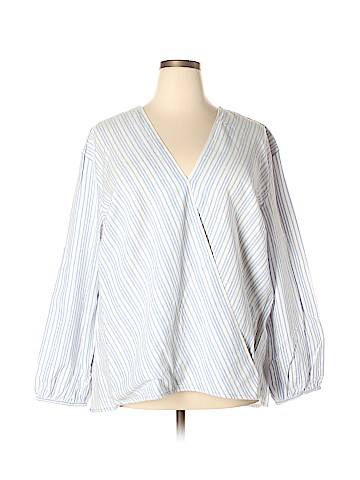 Remade Linen Blend Stripe Top (view 1)