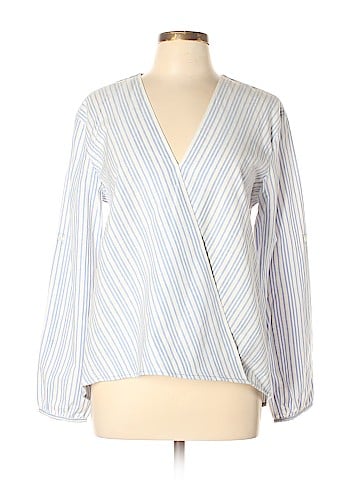 Remade Linen Blend Stripe Top (view 1)