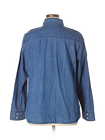 Remade Chambray Button Down Shirt (view 2)
