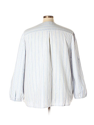 Remade Linen Blend Stripe Top (view 2)