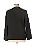 Remade 100% Polyester Black Long Sleeve Faux Wrap Top Size XL - photo 2