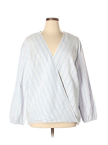Remade Linen Blend Stripe Top (view 1)