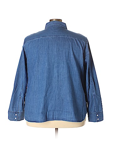 Remade Chambray Button Down Shirt (view 2)