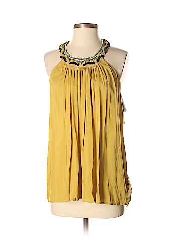 Saivana Sleeveless Silk Top (view 1)