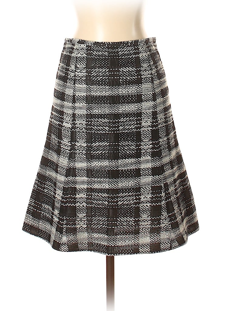 Emporio Armani Plaid Black Casual Skirt Size 4 - 86% off | thredUP