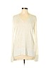 Zara 100% Cotton Ivory Pullover Sweater Size M - photo 1