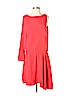 Halston Heritage Red Casual Dress Size L - photo 1
