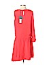 Halston Heritage Red Casual Dress Size L - photo 2