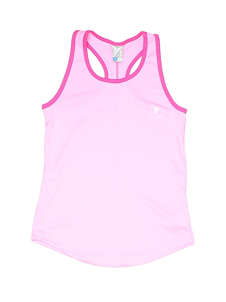 Active by Old Navy 100% Polyester Light Pink Active Tank Size 8 - photo 1