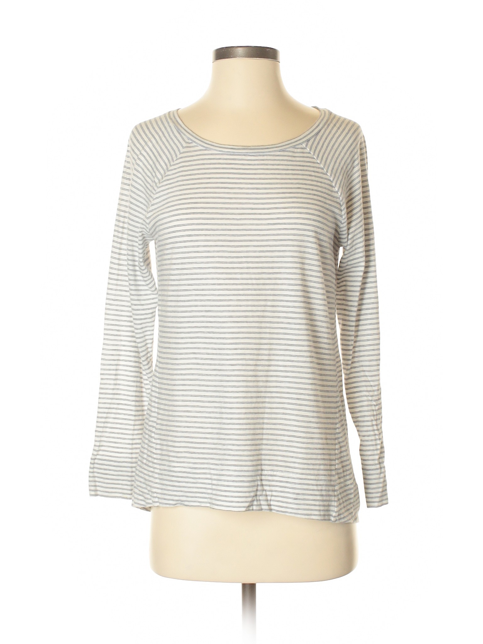 Ann Taylor LOFT Women Gray Long Sleeve T-Shirt XS | eBay