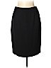 Linda Allard Ellen Tracy Black Wool Skirt Size 14 - photo 1