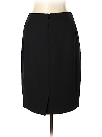 Linda Allard Ellen Tracy Wool Skirt (view 2)