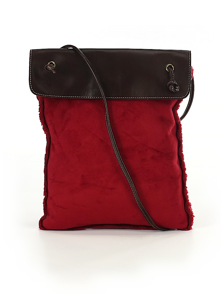 Lands' End Burgundy Crossbody Bag One Size 83 off thredUP