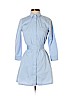 Cuyana Solid Light Blue Casual Dress Size XS - photo 1