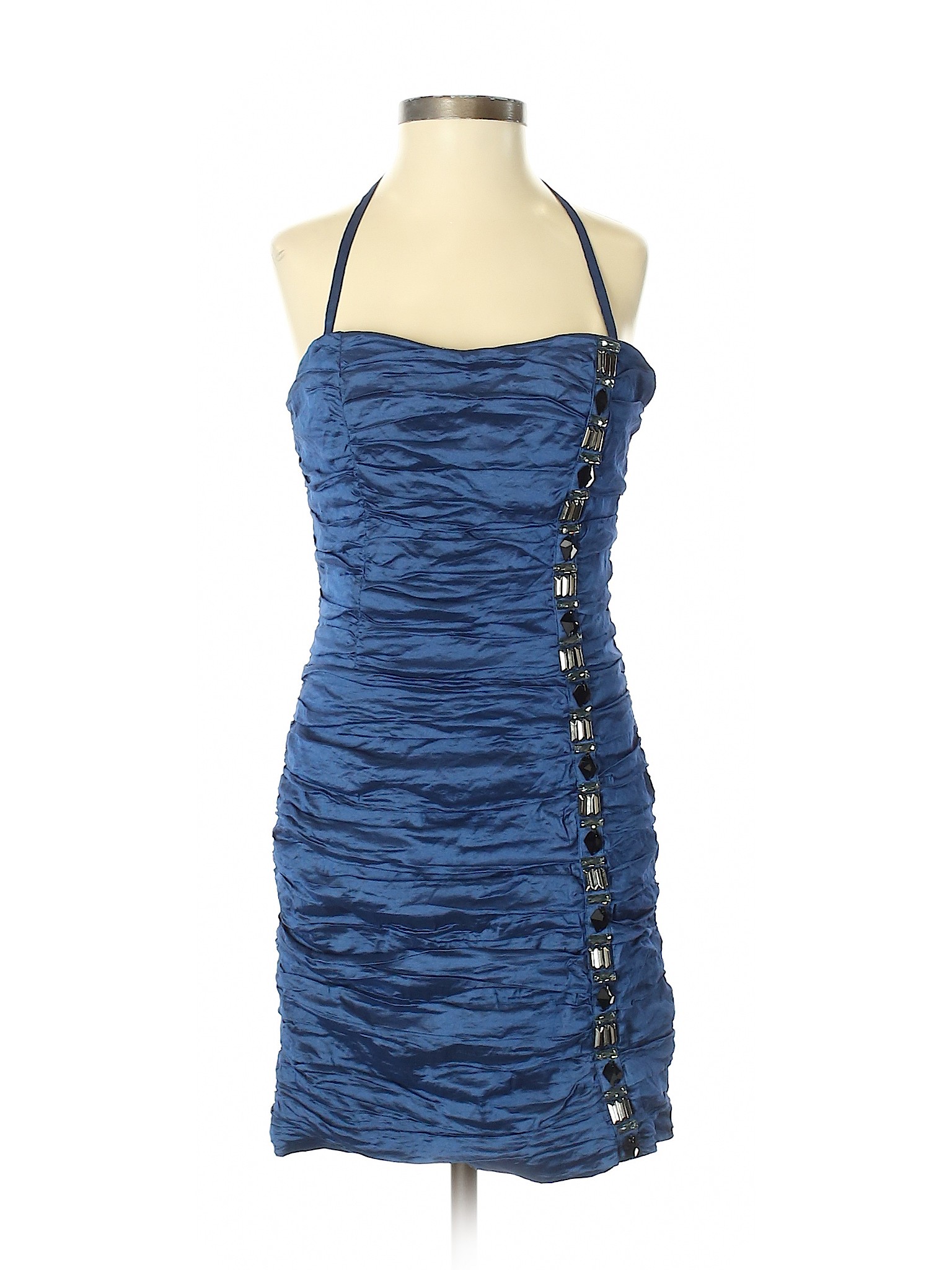 Bebe Women Blue Cocktail Dress Sm | eBay