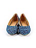 Tommy Hilfiger Floral Chambray Dark Blue Flats Size 9 1/2 - photo 2