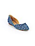 Tommy Hilfiger Print Blue Flats Size 7 1/2 - photo 1