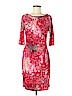Carmen Marc Valvo Pink Casual Dress Size 8 - photo 1