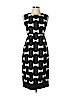 Kate Spade New York 100% Viscose Print Black Casual Dress Size 6 - photo 1