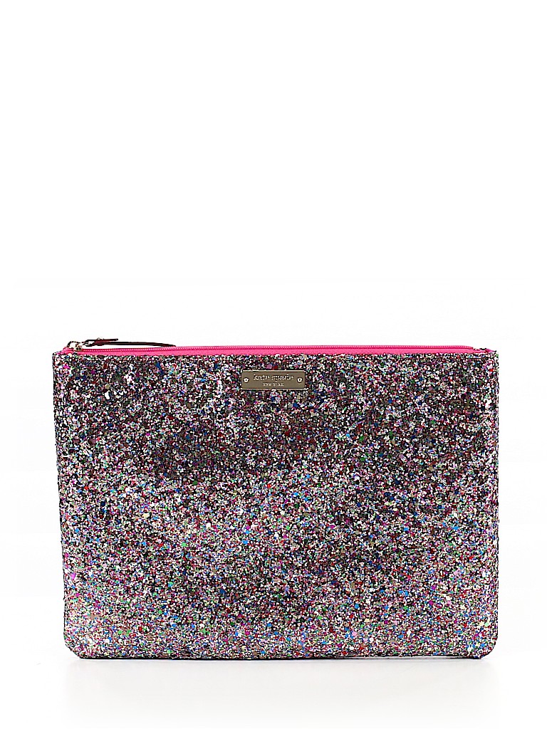 Kate Spade New York Metallic Pink Clutch One size - photo 1