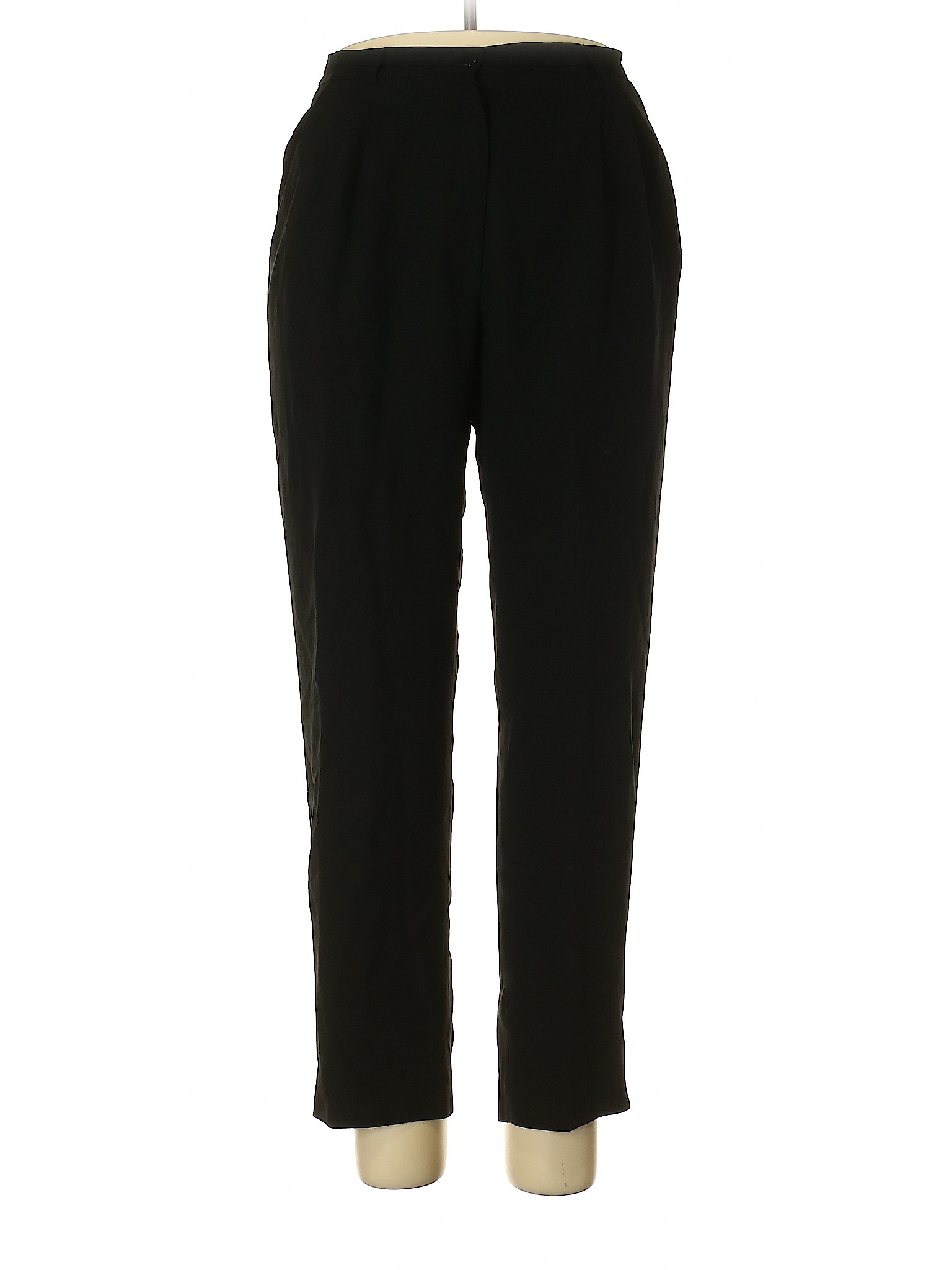 Uniform John Paul Richard Solid Black Dress Pants Size 14 (Petite) 90