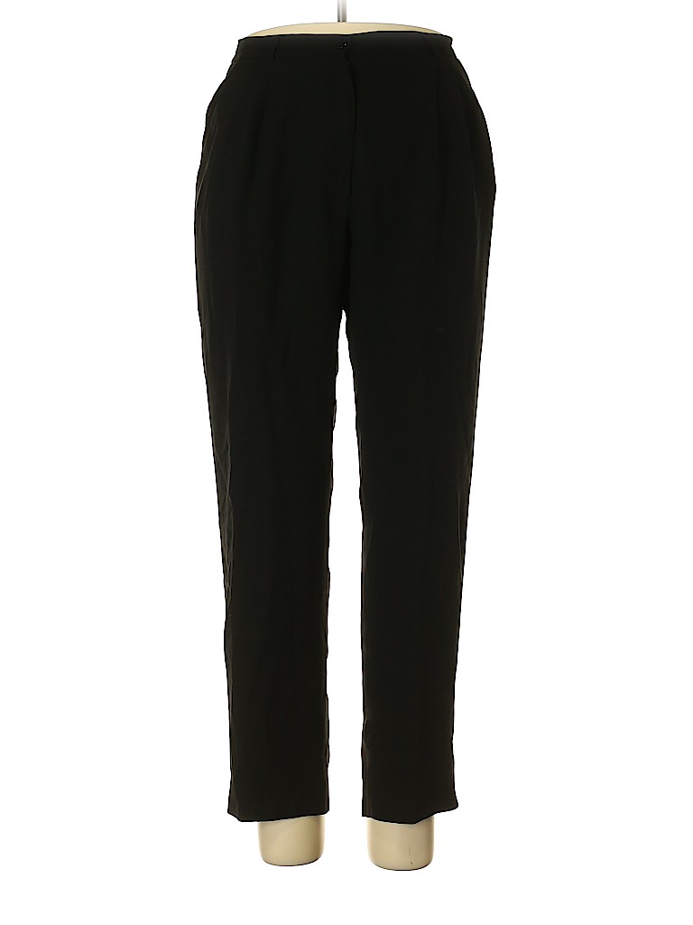 Uniform John Paul Richard Solid Black Dress Pants Size 14 (Petite) - 90 ...