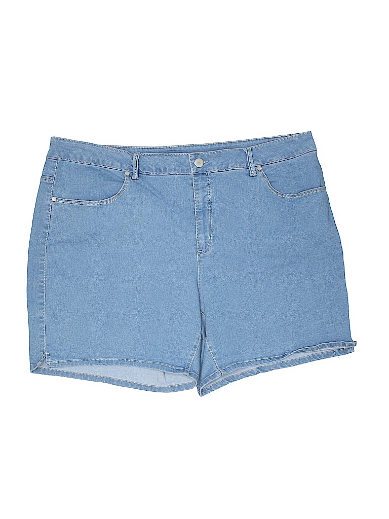 Faded Glory Blue Denim Shorts Size 26 (Plus) - photo 1