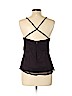 Diesel 100% Silk Dark Purple Sleeveless Silk Top Size L - photo 2