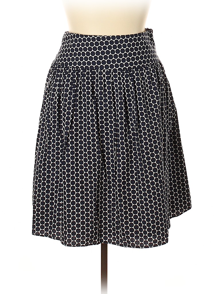 Cato 100% Cotton Navy Blue Casual Skirt Size 12 - photo 1