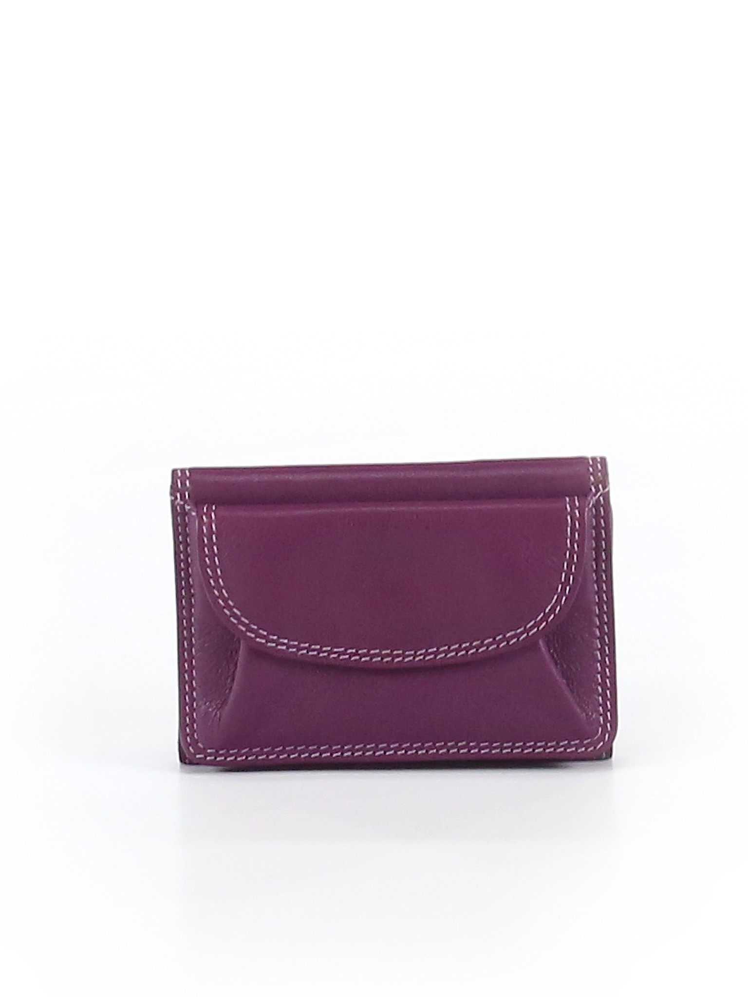 Belarno Solid Dark Purple Wallet One Size - 79% off | thredUP