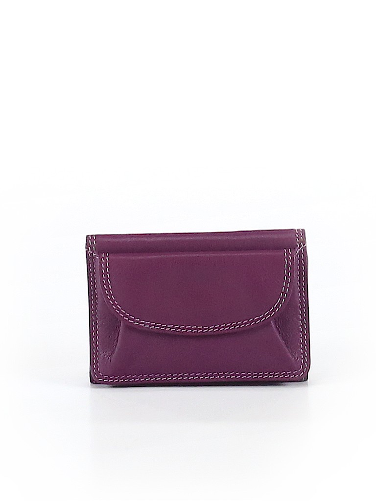 Belarno Solid Dark Purple Wallet One Size - 79% off | thredUP