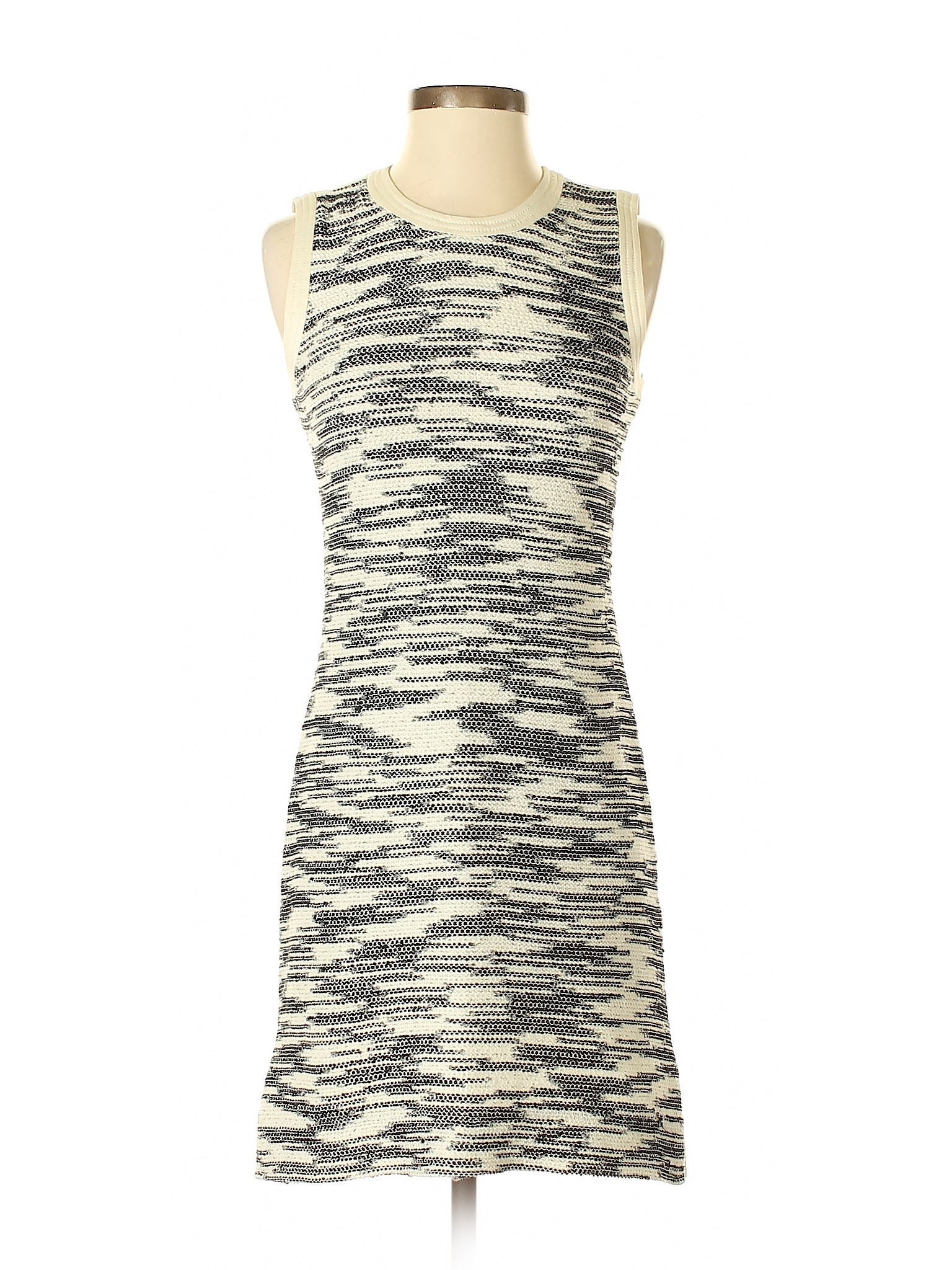 Derek Lam Print Ivory Casual Dress Size 0 - 94% off | thredUP