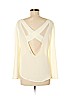 TOBI 100% Polyester Ivory Long Sleeve Blouse Size S - photo 2