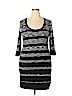Calvin Klein 100% Acrylic Black Casual Dress Size XL - photo 1