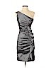 Andrew Marc Gray Cocktail Dress Size 2 - photo 1