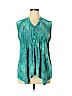 New Directions Teal Sleeveless Top Size XL - photo 1