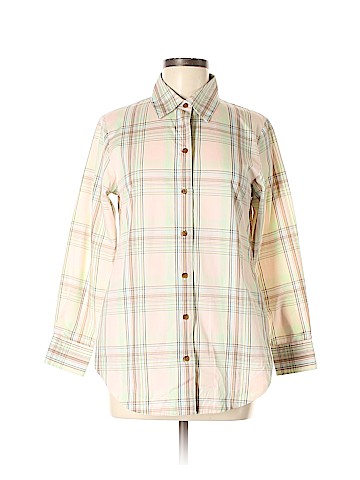 Pendleton 3/4 Sleeve Button-Down Shirt (view 1)