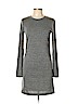 Club Monaco Gray Casual Dress Size L - photo 1