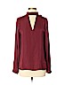 Tart Burgundy Long Sleeve Blouse Size S - photo 1