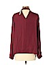 Tart Burgundy Long Sleeve Blouse Size S - photo 2