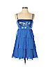 BCBGMAXAZRIA Blue Cocktail Dress Size 4 - photo 1