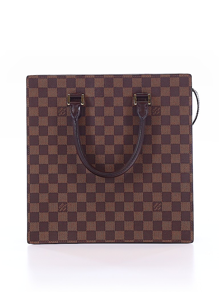 Louis Vuitton Checkered Gingham Brown Tote One Size - 32% off | thredUP